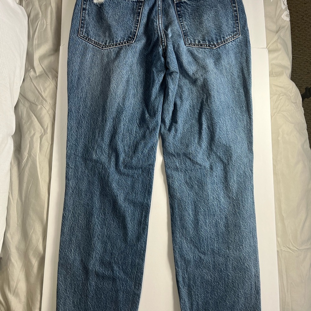 NWT Size 4 Aeropostale High-Rise Mom Jean (Medium Wash) - Picture 12 of 13